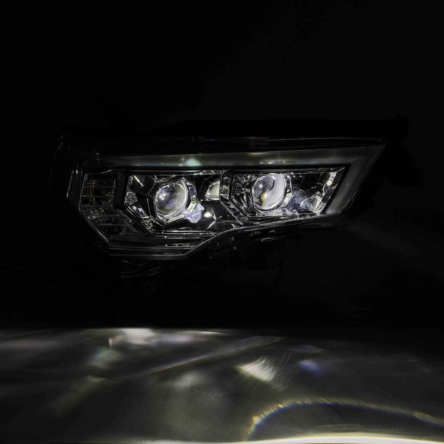 For 20142020 Toyota 4Runner LED DRL/Signal Chrome Projector Headlights